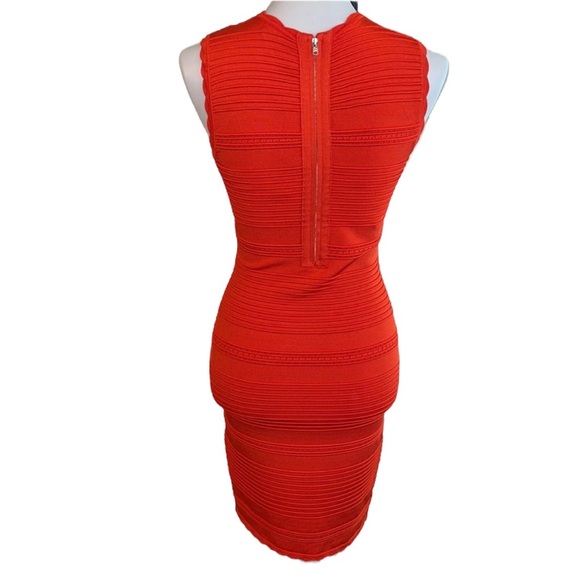 ARC Chloe Bodycon Dress Red Size Medium NWT - Picture 6 of 17